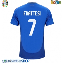 Maglie da calcio Italia Davide Frattesi #7 Prima Maglia Europei 2024 Manica Corta
